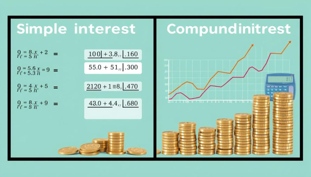 Diferenças entre simulação de empréstimo e calcular juros simples