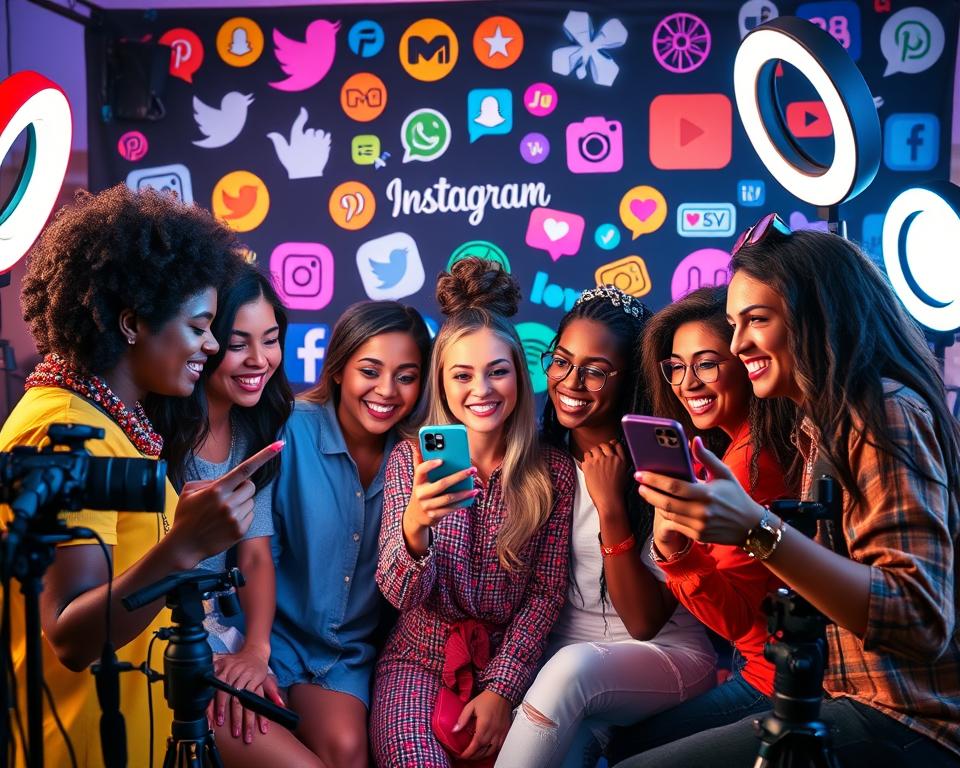 Influenciadores Digitais no Instagram